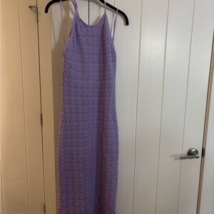 Alice + Olivia Lavender Maxi Dress